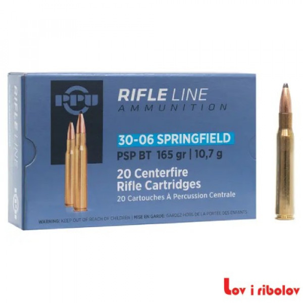 Karabinski Metak PPU 30-06 PSP BT 10.7g