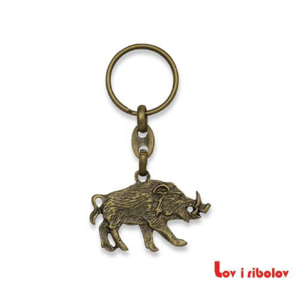 Privezak Albainox Divlji vepar Gold