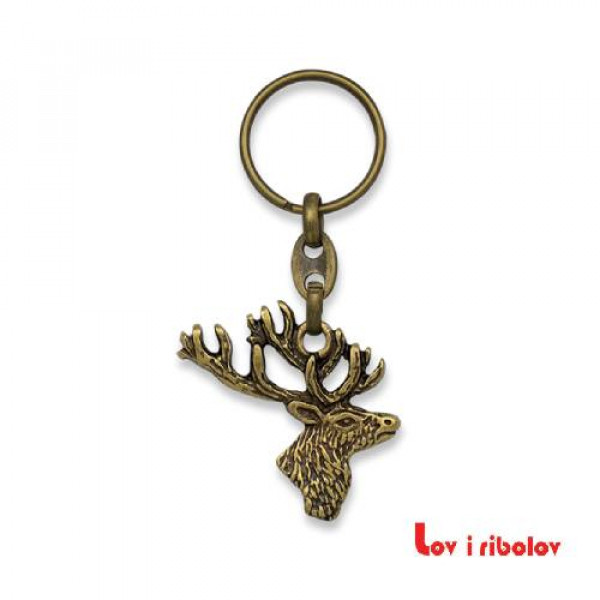 Privezak Albainox Jelen Gold