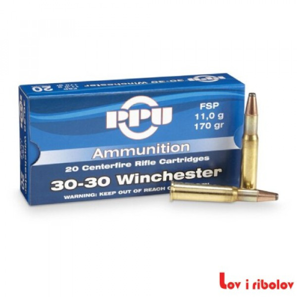 Karabinski Metak PPU 30-30 FSP 11gr