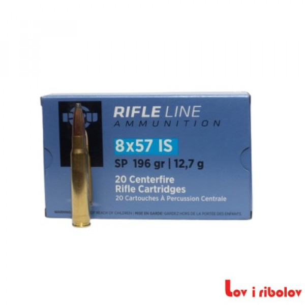 Karabinski metak PPU 8x57 JS SP 12.7gr