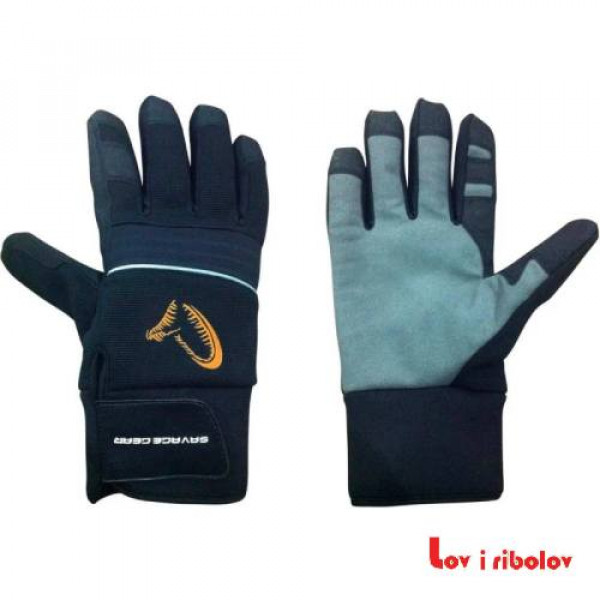 Termo rukavice Savage Gear Winter Grey
