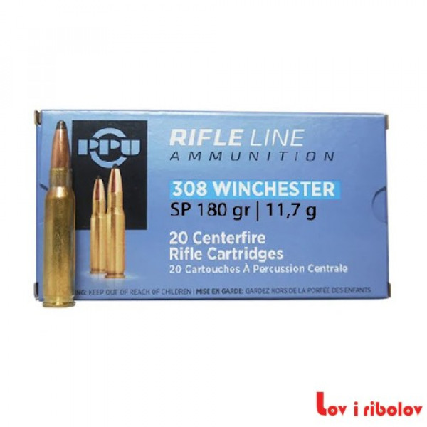 Karabinski metak PPU 308 win SP 11.7gr