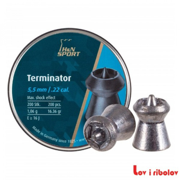 Dijabola HN Terminator 5.5mm 200 kom. 1.06g