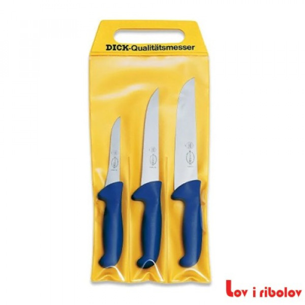 Komplet mesarskih nozeva Dick 8 2553 00 Ego grip set