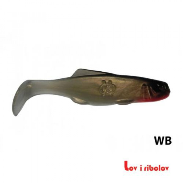 Orka Shad 2005 S10 10cm pakovanje 5kom boja WB