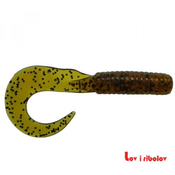 Orka Tail tvister 1001 T10 10cm pakovanje 10kom boja BR