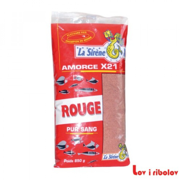 Primama 907092 La Sirene x21 Rouge 850g crvena