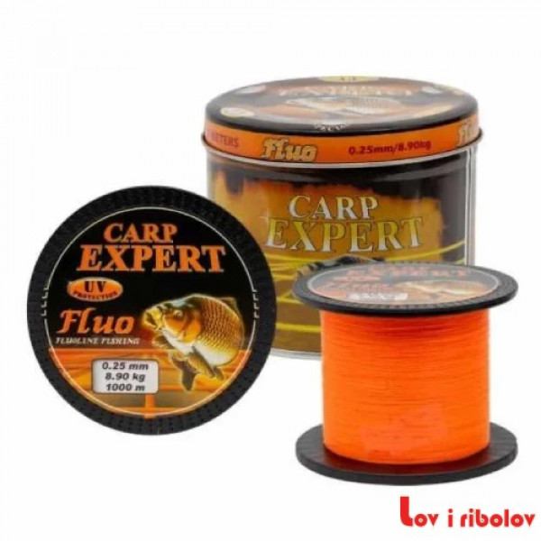 Najlon Carp Expert UV Fluo Orange 0,40mm 1000m