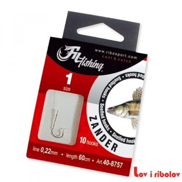 Vezane udice Fil Snelled Zander