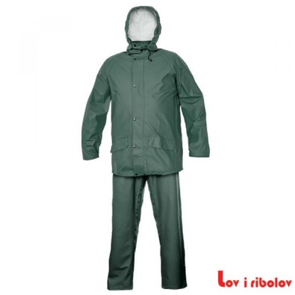 Kisno odelo SIRET PU Zelene boje EN343