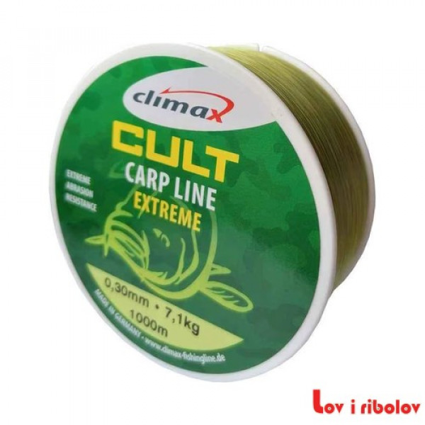 Najlon Climax Cult carpline extreme 1000m 0,30mm