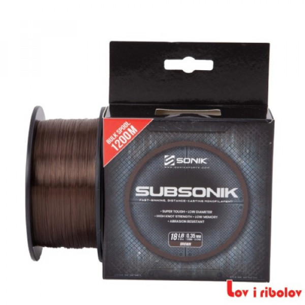 Najlon Sonik Subsonik 1200m Braon