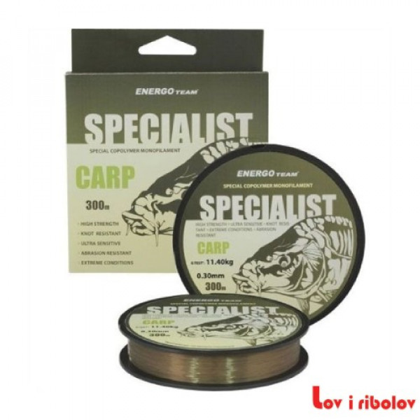 Najlon Energoteam Specialist carp 300m 0,30mm