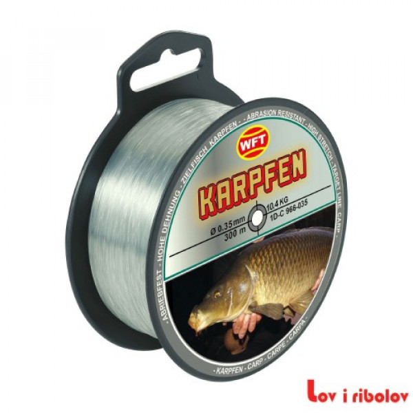 Najlon WFT Zielfisch Karpfen 300m 0,35