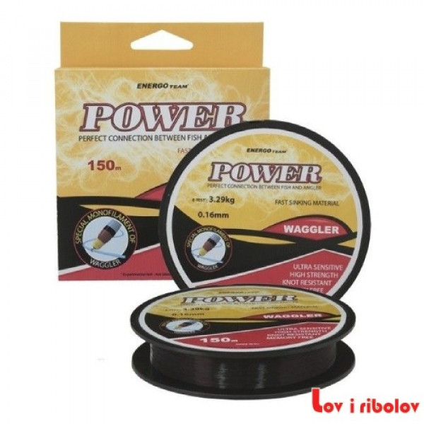 Najlon Energoteam Power waggler 0,23mm 150m