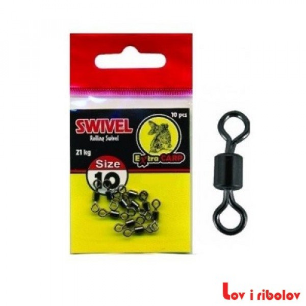 Virble Rolling Swivel Extra Carp vel. 10