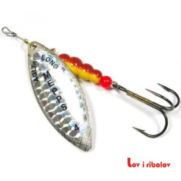 Mepps Aglia Long Rainbow 4 silver