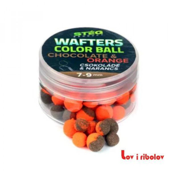 Boile Steg Wafters Color Ball 7-9mm 15g Chocolate-Orange (SP313454)