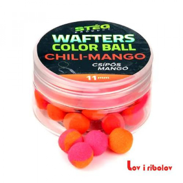 Boile Steg Wafters Color Ball 7-9mm 15g Chili-mango (SP313453)