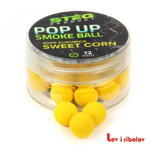Boile Steg Pop Up Smoke Ball 12mm 10g Sweet Corn (SP172134)