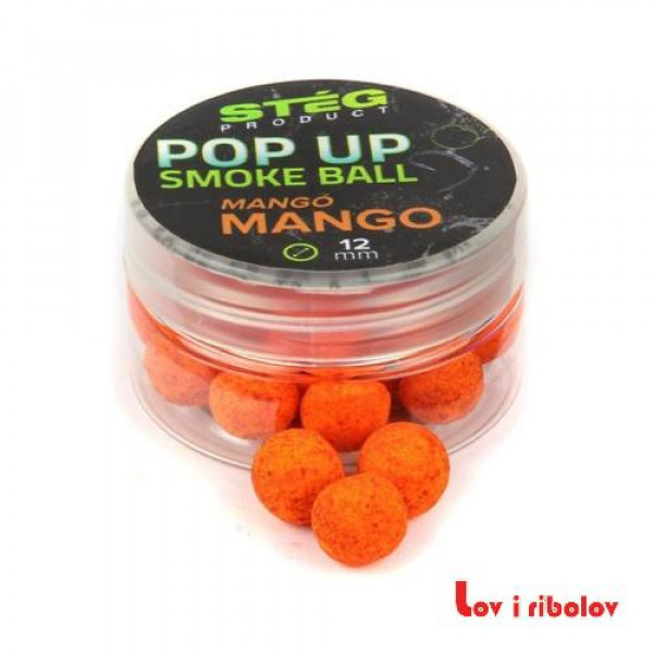 Boile Steg Pop Up Smoke Ball 12mm 10g Mango (SP172135)