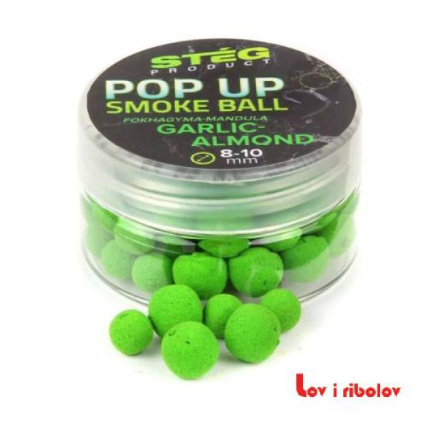 Boile Steg Pop Up Smoke Ball 8-10mm 10g Garlic-Almond (SP172913)