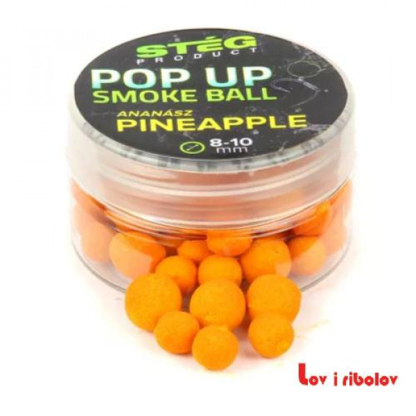 Boile Steg Pop Up Smoke Ball 8-10mm 10g Pineapple (SP172918)
