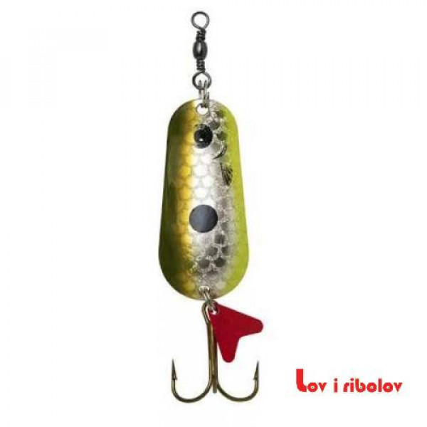 Varalica DAM Effzett Standard Spoon Olive Silver UV 3,2cm 6g