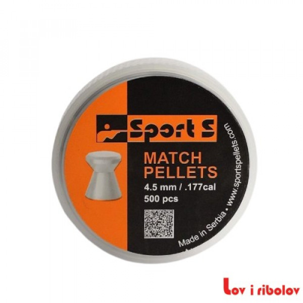 Dijabola Sport S 1/500 4.5mm ravna 0.51g