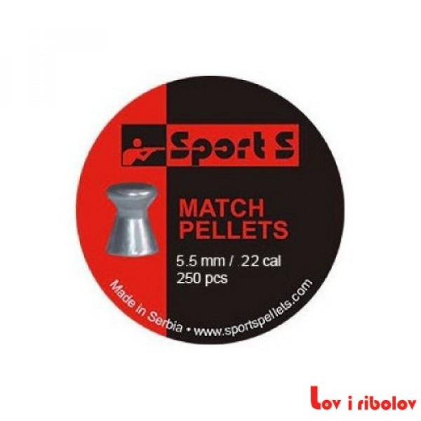 Dijabola Sport S 1/250 5.5mm ravna 1.05g