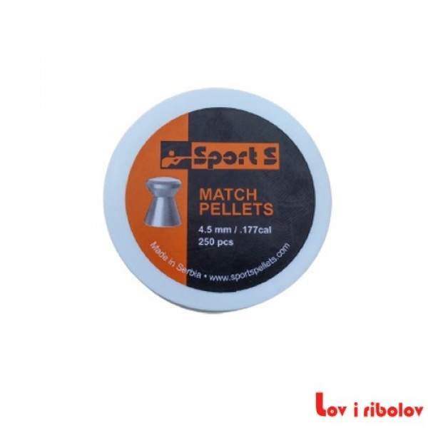 Dijabola Sport S 1/250 4.5mm ravna 0.51g