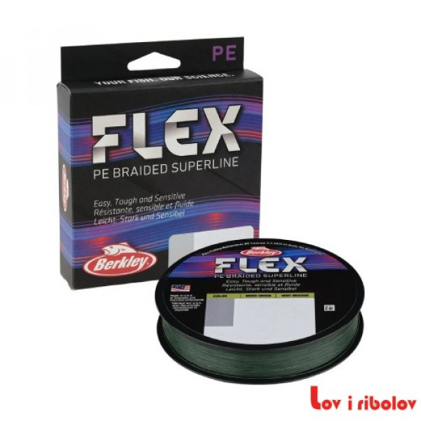 Upredena struna Flex Braid 135m Moss Green 0.20mm