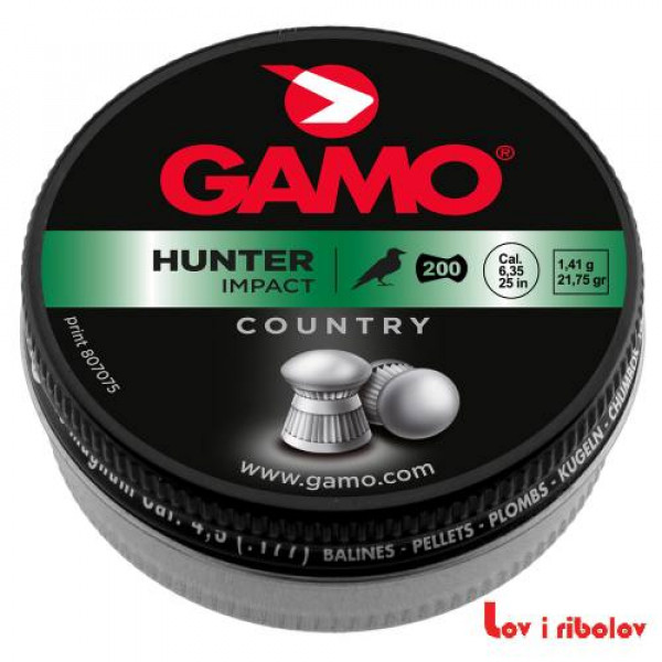 Dijabola Gamo Hunter 6.35mm 200kom 1,41g