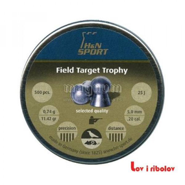 Dijabola H&N Field Target Trophy 5mm 1/500