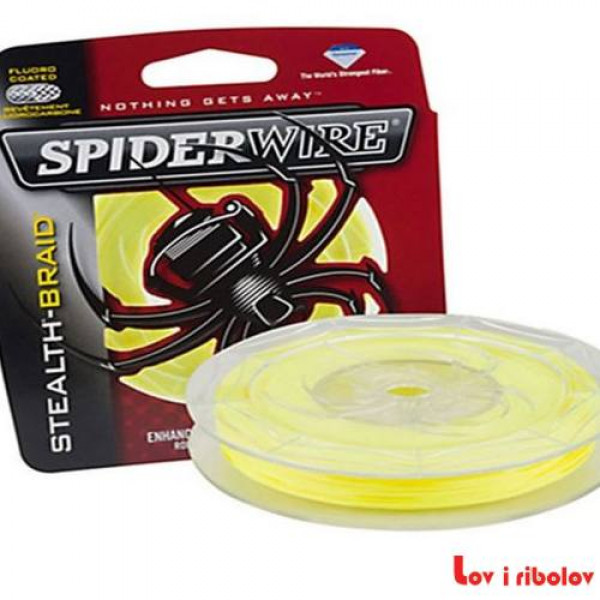 Spiderwire Stealth braid yellow 137m 0,20mm