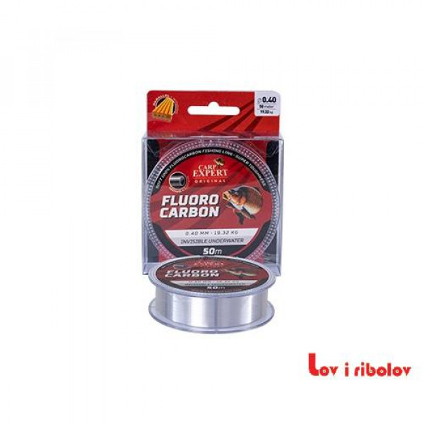 Fluorocarbon 50m Transparent CXP 0,20mm