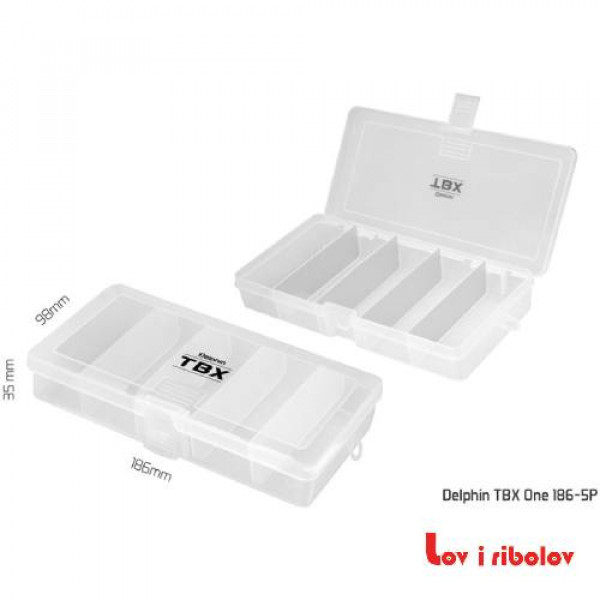 Kutija Box Delphin TBX One 186-10P 186x98x35mm
