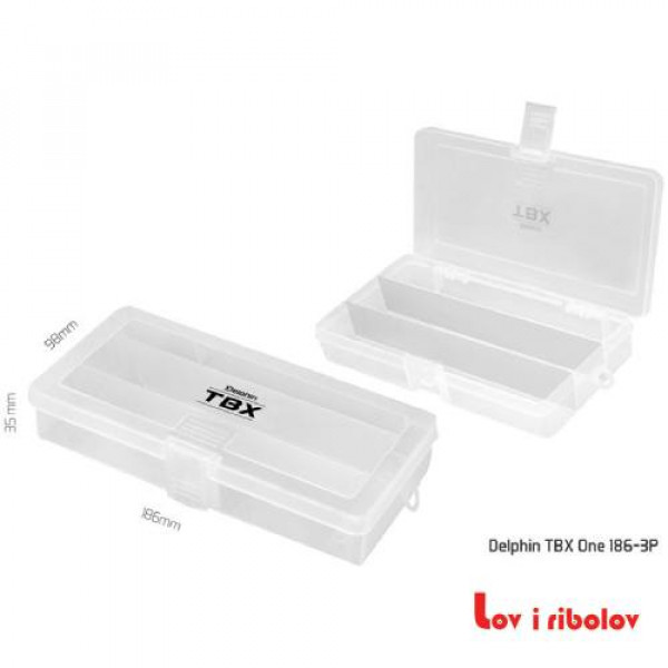 Kutija Box Delphin TBX One 186-3P 186x98x35mm