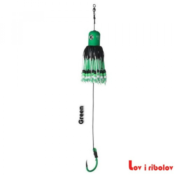 Varalica DAM Madcat A-Static Adjustable clonk teaser green udica 10/0 150g