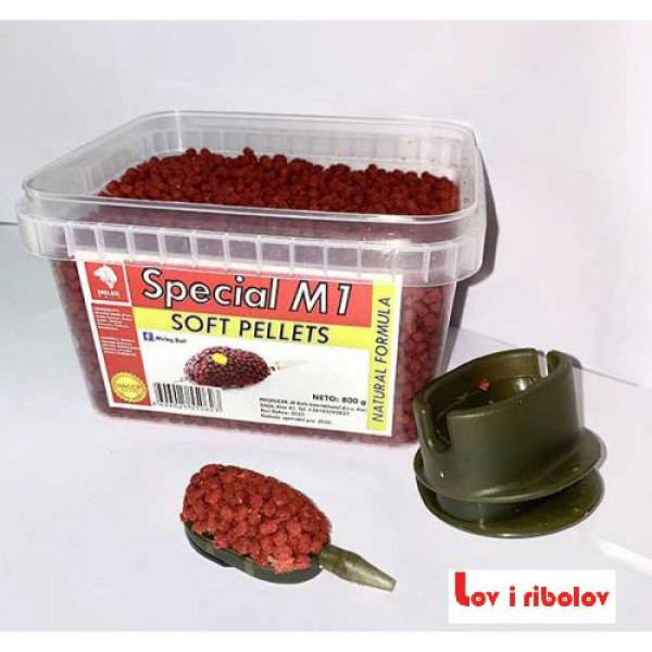 Pelet Meleg  Soft pellets 800g