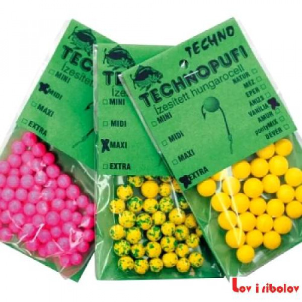 Technopufi MAXI u boji sa aromom
