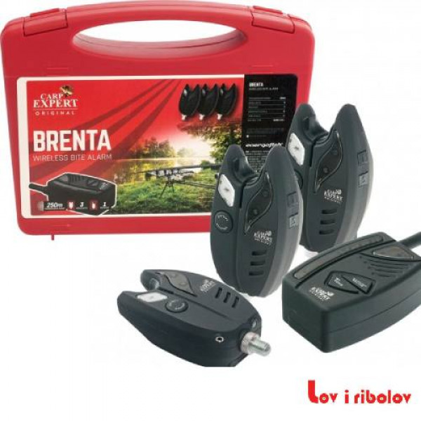 Set Indikatora Carp Expert Brenta sa bazom 4+1