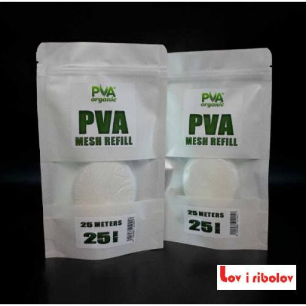 PVA dopuna Organic Mesh Refill 25mm 100m