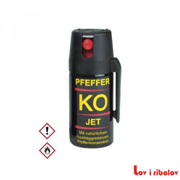 Biber sprej Ballistol Pepper KO JET 50 ml