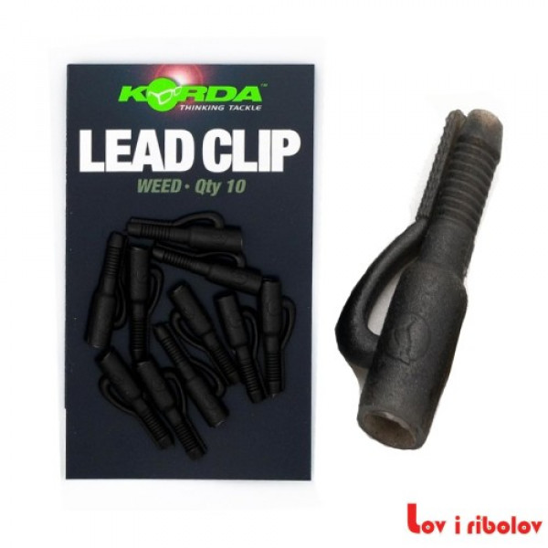 Korda Lead Clip Weedy Green (KLCSW)