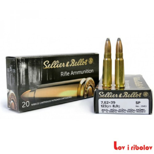 Metak Belot 7.62x39 SP 8g