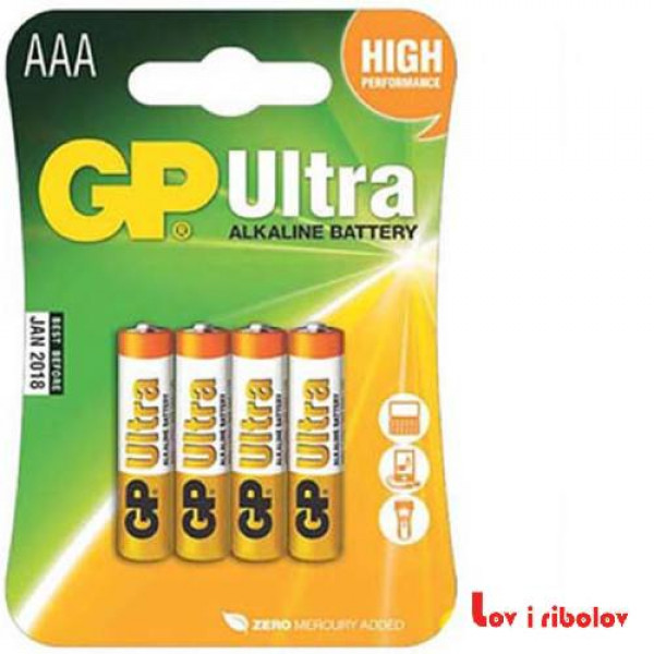 Baterija GP 24AU 4+2U6/LR03