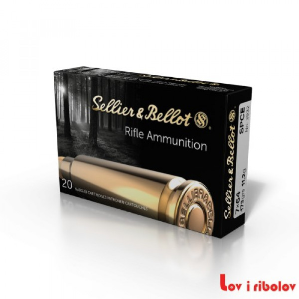 Karabinski metak Sellier&Bellot 7x64 SPCE 11,2gr