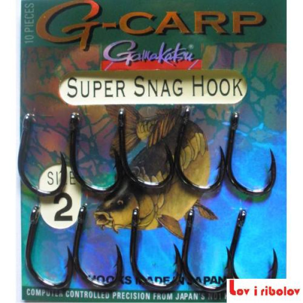 Udice Gamakatsu G-Carp Super Snag